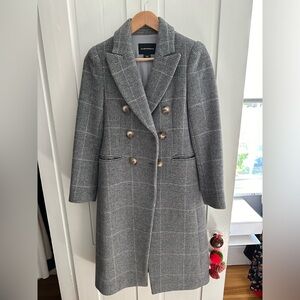 Club Monaco Jemma Plaid Coat